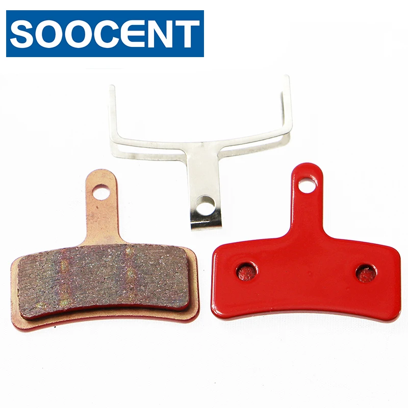 4 Pairs/Lot Red Sintered Bicycle Brake Pads for Tektro Dorado MTB