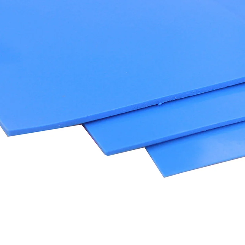 Thermal Pad GPU CPU Heatsink Cooling Conductive Silicone Pad 100x100x0.5mm  1Sheet/10x10 Grids