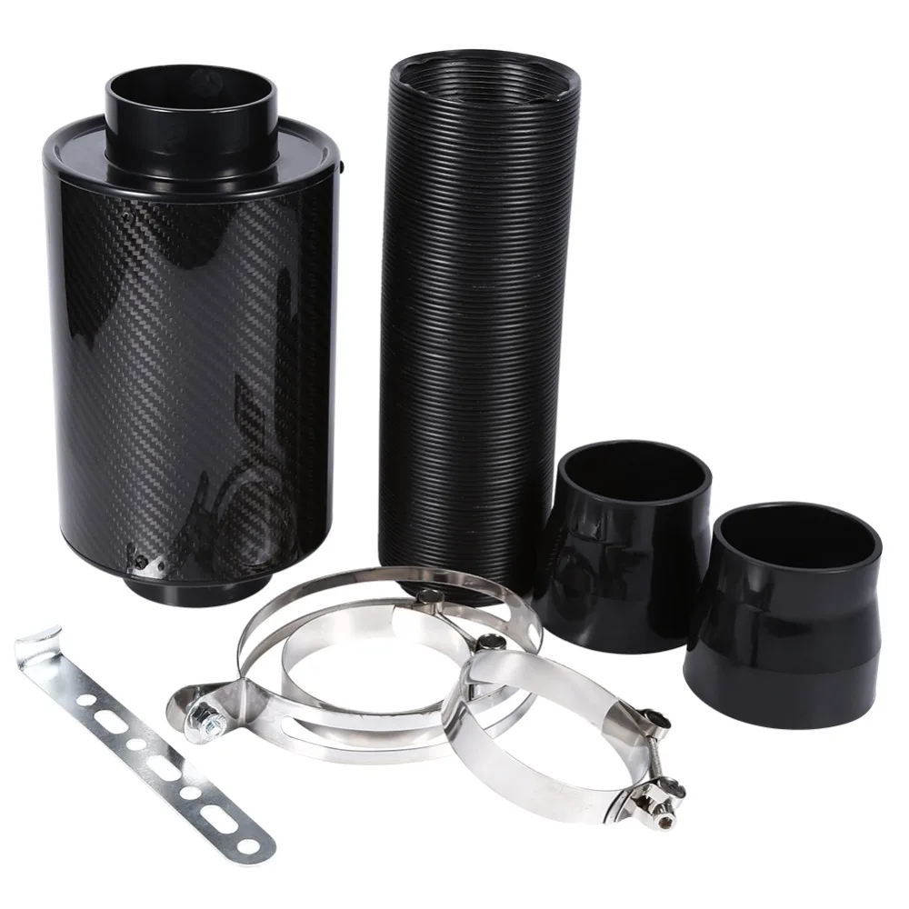 BLACK 3.5/"-3.5/" AIR INTAKE//PIPING RUBBER COUPLER FOR BMW