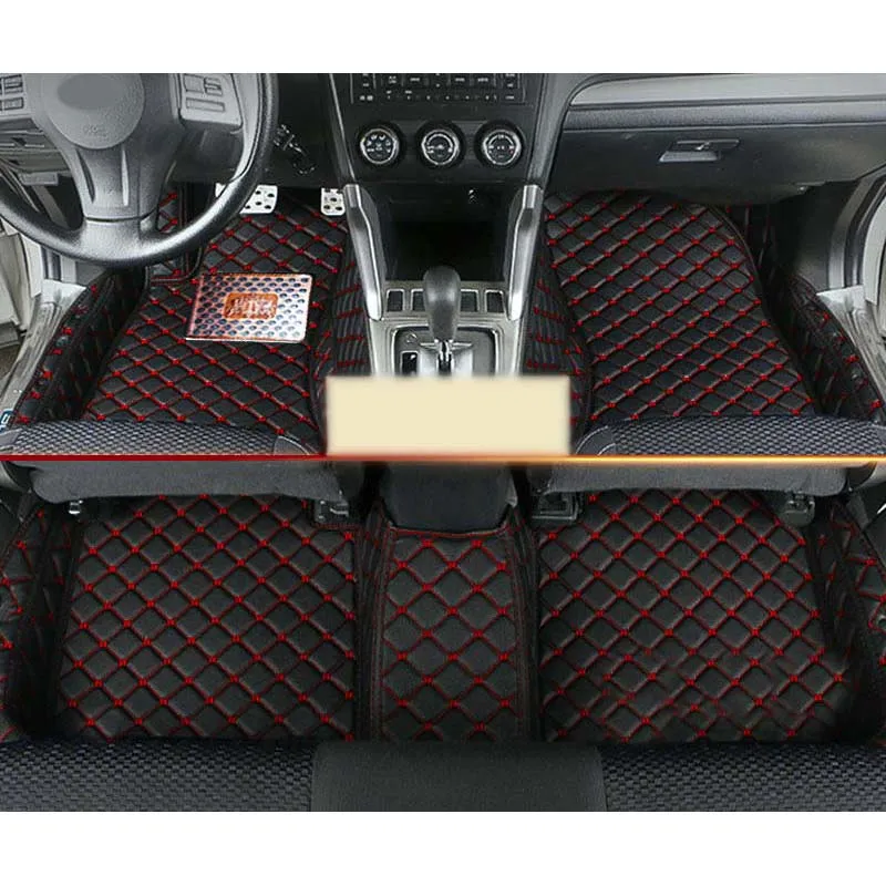 custom fit fiber leather car floor mat for subaru XV subaru Crosstrek