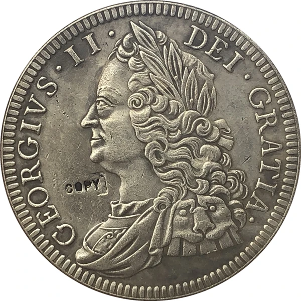 1746 Соединенного Королевства 1 монеты с короной