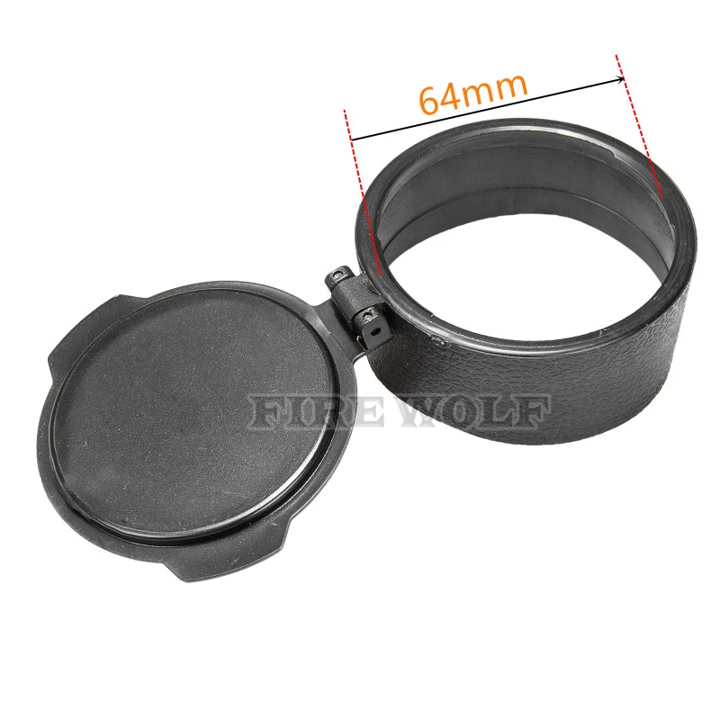 Rifle Scope Cover Quick Flip Spring Up Lens Protector for Caliber 20 Sizes