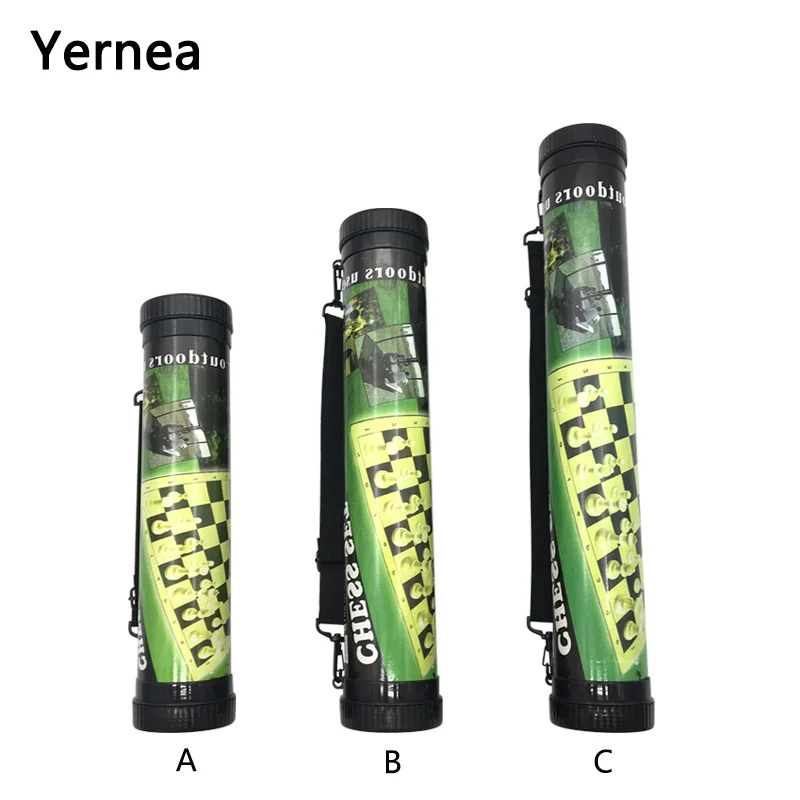 

Yernea High-quality Chess Games Set Portable Outdoor Sports Chess Games Shoulder Straps Travel Plastic Chess Pieces