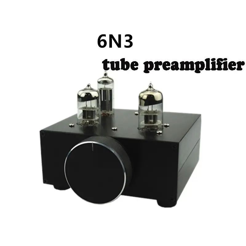 US $91.20 Preamp Buffer 6N3 5670 TUBE Pre Amp HIFI Audio TUBE Preamplifier Power Supply
