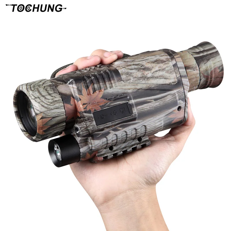TOCHUNG высококачественный Инфракрасный бинокль ночного видения, камера ночного видения, тепловое ночное видение gen3 для охоты камуфляж/черный - Цвет: Camouflage