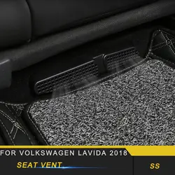 Для Volkswagen Lavida 2018 сиденье для стайлинга автомобиля A/C Vent Outlet панель Крышка обрезная рамка аксессуары для интерьера