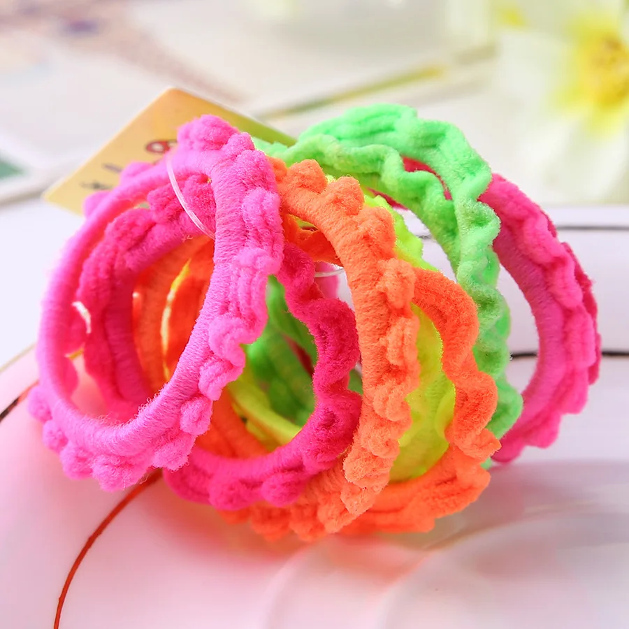 100pcs/lot Wholesale Super great elasticity Hair accessories for girls