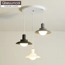 Qiseyuncai Nordic style modern minimalist restaurant chandelier bar creative single head aisle bedroom lighting free shipping Qiseyuncai Nordic style modern minimalist restaurant chandelier bar creative single head aisle bedroom lighting free shipping