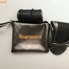 Хорошие удобные конфеты розовый складной квартиры складные балетки с индивидуальный логотип