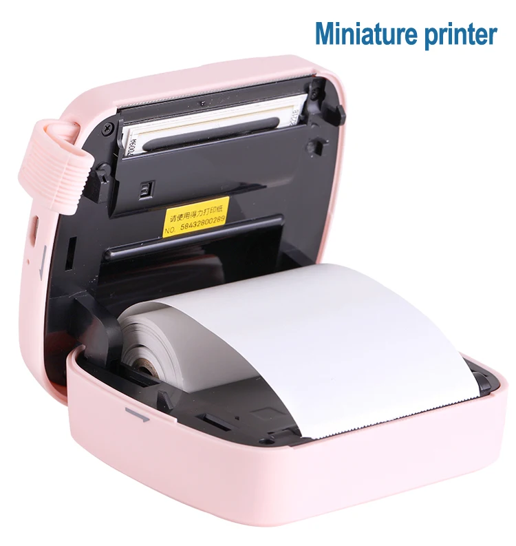 New Miniature printer X1 Home Pocket portable mini Photo printer thermal Bluetooth direct connection printing machine
