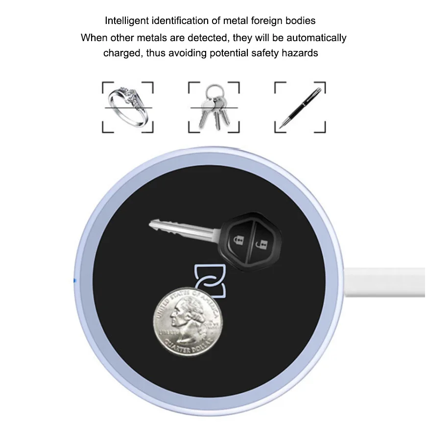 KOC3499_6_Qi Wireless Charger for iPhone X8 Fast Wireless Charging pad for Samsung S9S9+ S8 Note 9 9+ 8 Zinc Alloy Wireless Charger