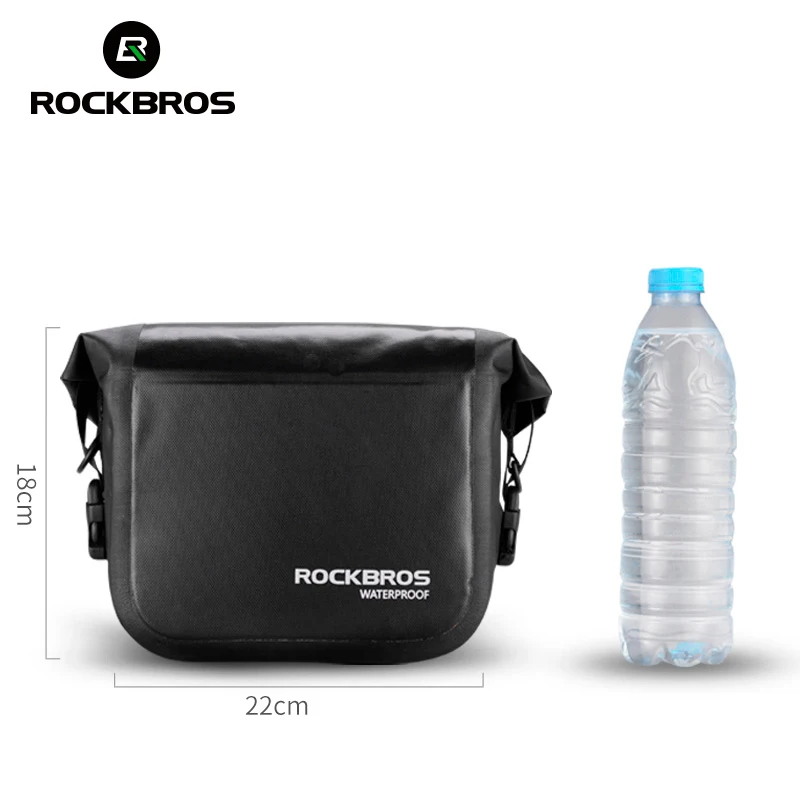 ROCKBROS 3-4 л руль велосипеда передние трубные мешки водонепроницаемый велосипед карман плечо рюкзак езда по горной дороге открытый езда
