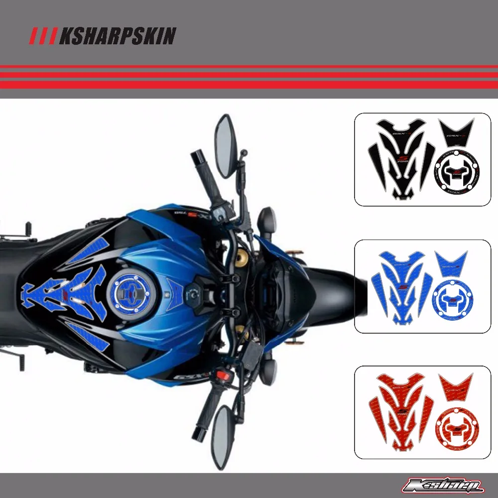 3D ADESIVI наклейка эмблема защита Танк Pad Cas кепки ПОДХОДИТ SUZUKI GSX-S750 GSXS750 GSX S750