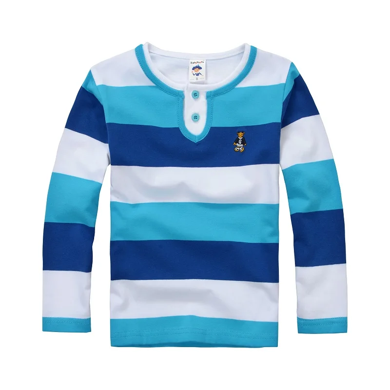 Футболка с длинным рукавом для мальчиков 4 12 лет|kids polo|girls long sleevetop kids |