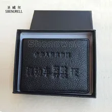 Обувь из натуральной кожи мужские туфли для вождения Обложка для водительского удостоверения чехол для карты посылка ультра-тонкие карты Ювелирные наборы для женщин водительских прав бумажник держатель для карт