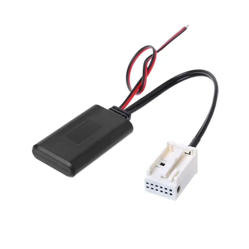 

Car Bluetooth Wireless Radio Adapter 12pin Stereo AUX-IN Aux Cable Adapter For Peugeot 207 307 407 308 & Citroen C2 C3 Adapters