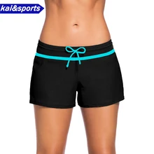 Брендовые женские шорты высшего качества, женские плавки, сексуальный купальник со средней талией, бикини, купальник