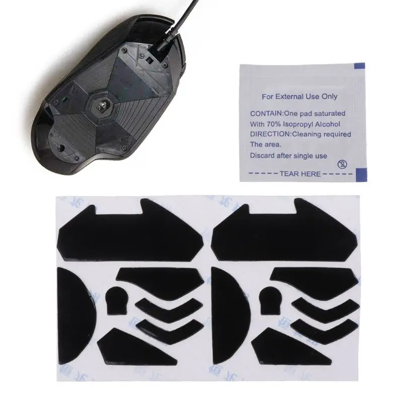 

2 Sets 0.6mm Teflon Mouse Skates Stickers Pad for logitech G402 Gaming Mous