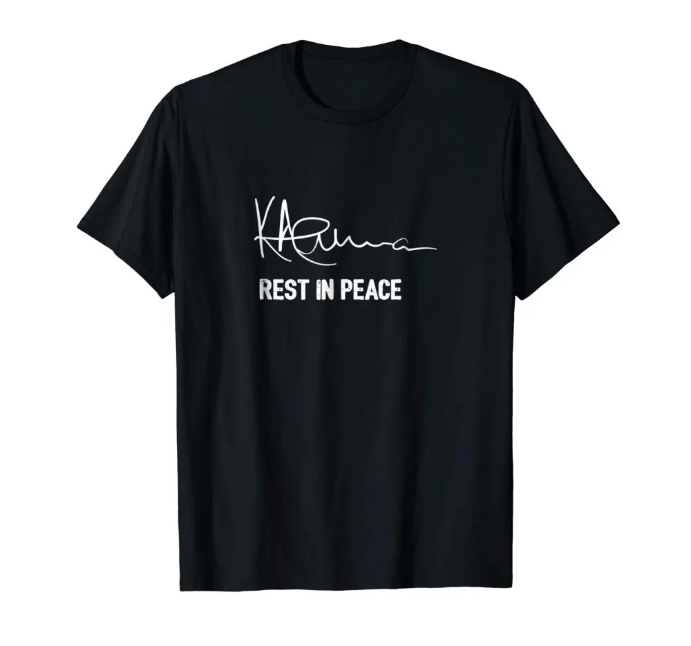 

Men's Kofi Annan T Shirt Rest In Peace O-Neck Short Sleeve Cotton T-shirt