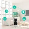 KTNNKG DC 12V 8CH Wireless Remote Switch Receiver Relay Module and 8 Buttons 433MHz remote controls High Power RF Transmitter ► Photo 2/6