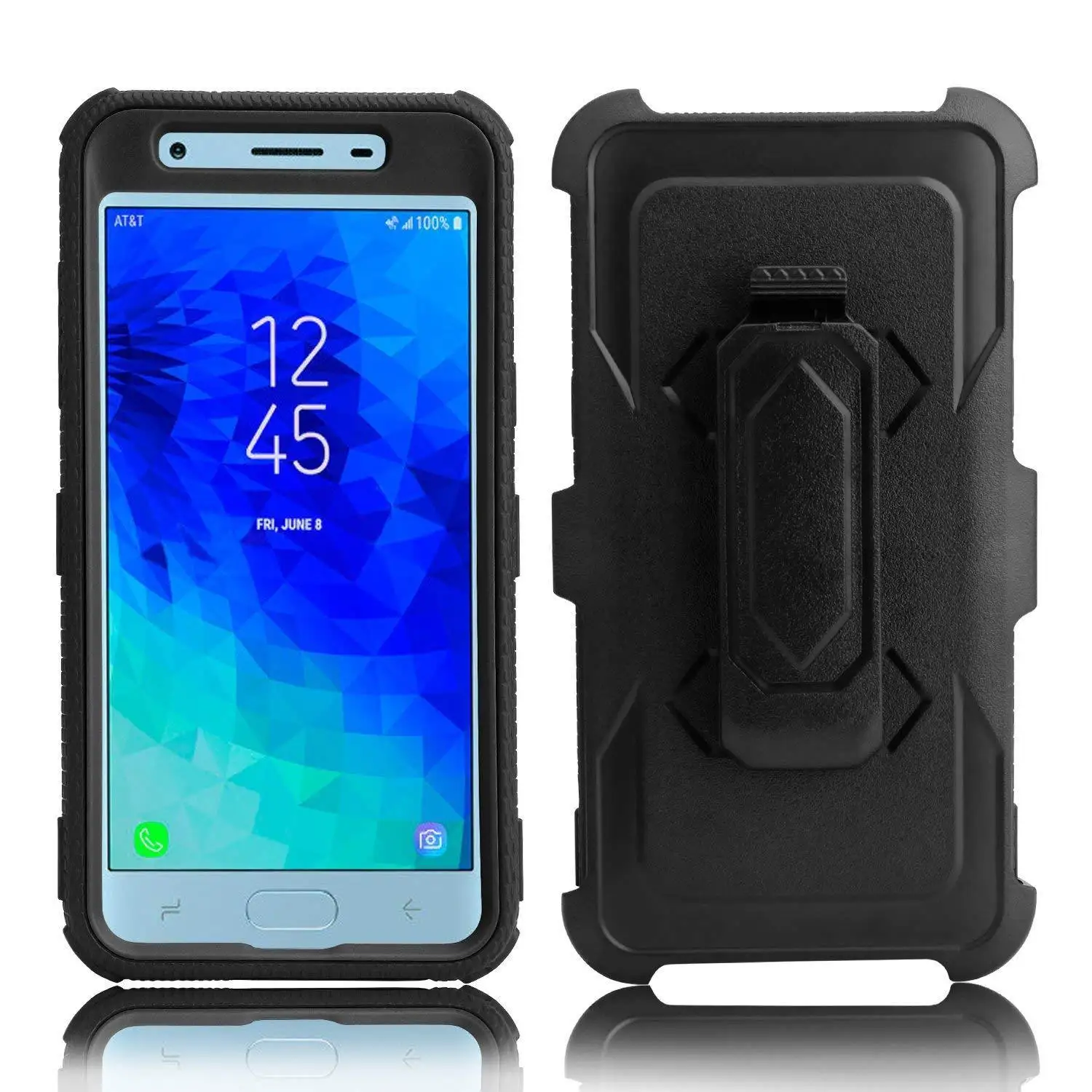 Чехлы YUMQUA для Samsung Galaxy J3 2018 чехол телефона защитный Star гибридный противоударный