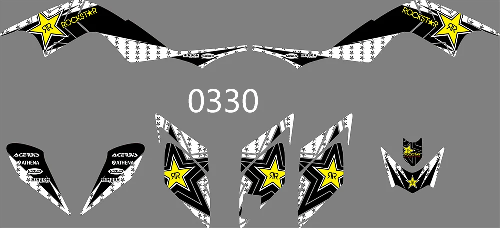 

6 STYLES TEAM GRAPHICS BACKGROUNDS DECALS STICKERS FOR YAMAHA RAPTOR 700 2006 2007 2008 2009 2010 2011 2012