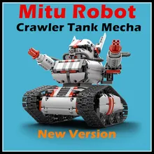 2017 New Mitu Robot Tank Mecha Crawler Base Xiaomi Mitu Building Block Robot Crawler Tank Version Controll By Smartphone Mihome