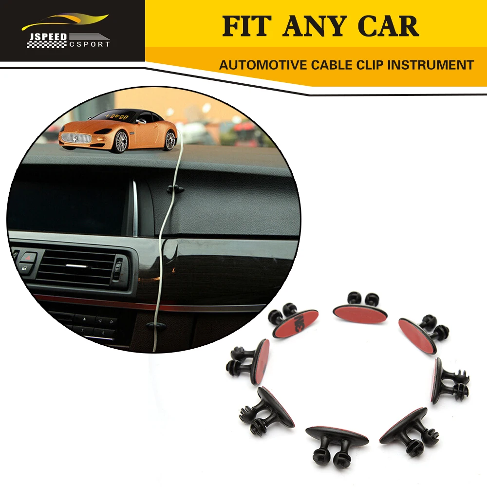 8Pcs Vehicle Wire Clip Car styling Fixed Clamp Automotive Cable Clip