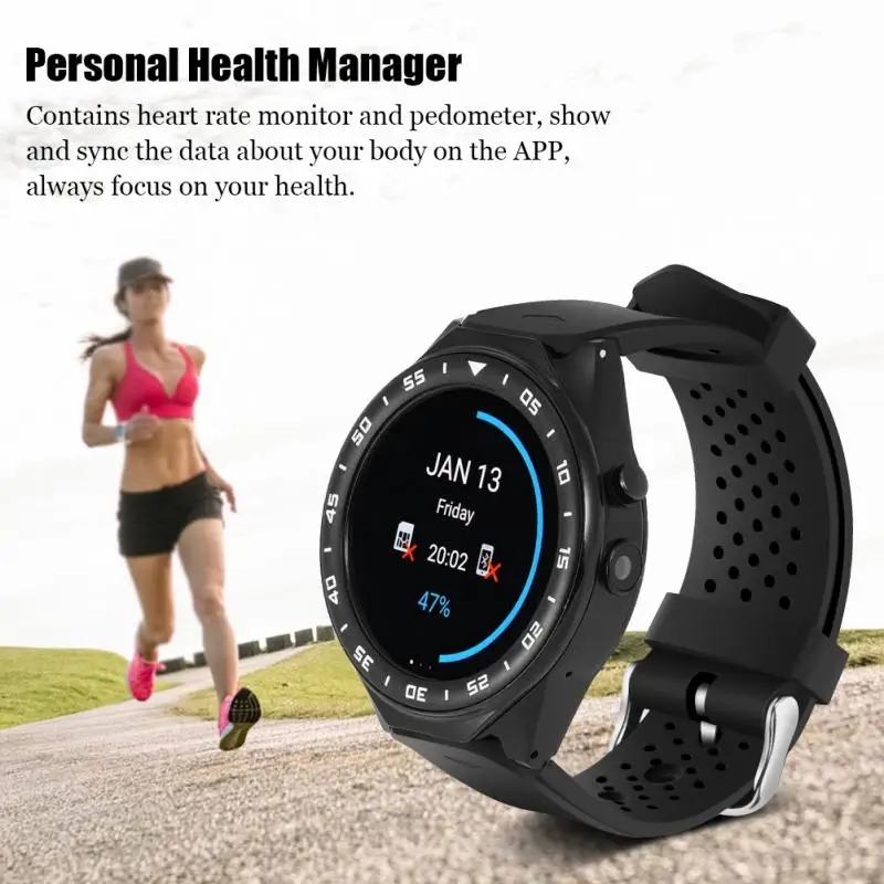 

VBESTLIFE Android 5.1 Smart Bluetooth Dial Watch AMOLED HD Touch Screen Built-in Camera Lens