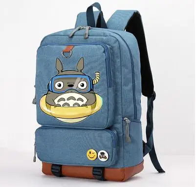 Новинка рюкзаки унисекс Miyazaki hayao Холщовый Рюкзак TOtoro аниме Tonari no Totoro рюкзак