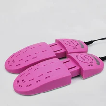 Розовый высококачественный выдвижной дезодорант Электрический Ультрафиолетовый обувь сапоги перчатки Сушилка Обогреватель обувь сушилка