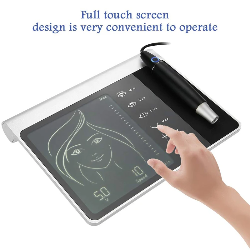 Permanente a Linha dos Lábios Linha dos Olhos com Painel Atuagem Sobrancelhas Maquiagem Touch Screen 7 Cheap Pistola para tatuagem
