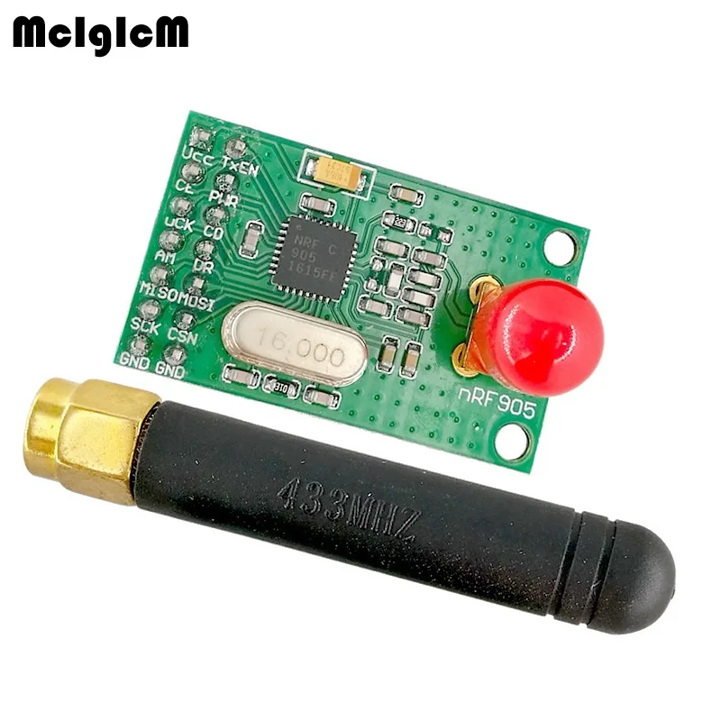 2 sets NRF905 Wireless Transceiver Module Transmitter Receiver Board