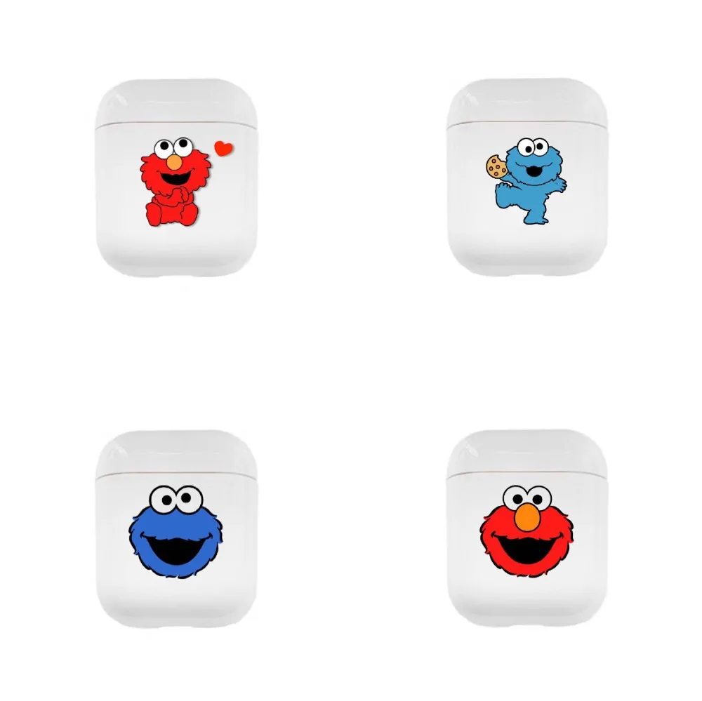 

Transparent hard PC Cases For AirPods Case Cute Cartoon Pattern Protective Cover Bluetooth Wireless Earphone Case For Airpods 2