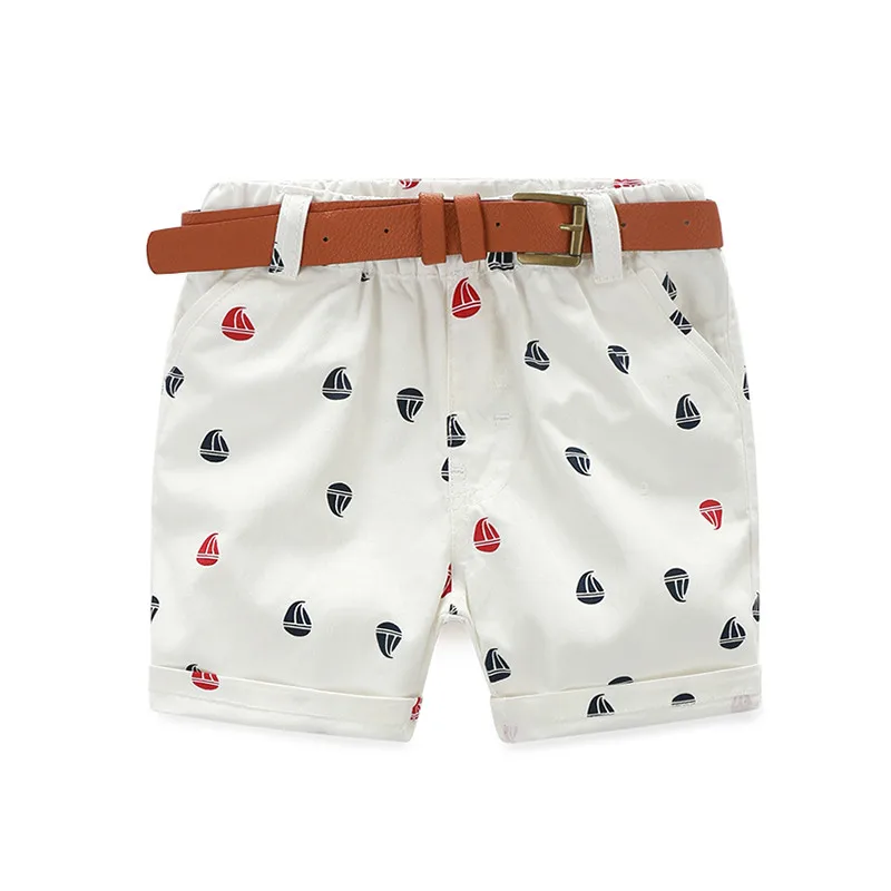 Mud Kingdom Boys Shorts Stripe Strap Elastic Waist