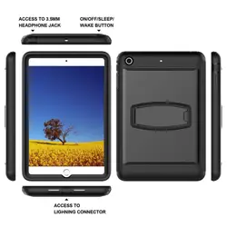 Умный силикон Hard shell для Apple iPad mini 4 A1550 A1538 встроенный Экран чехол для телефона Вес ударопрочность + подарки
