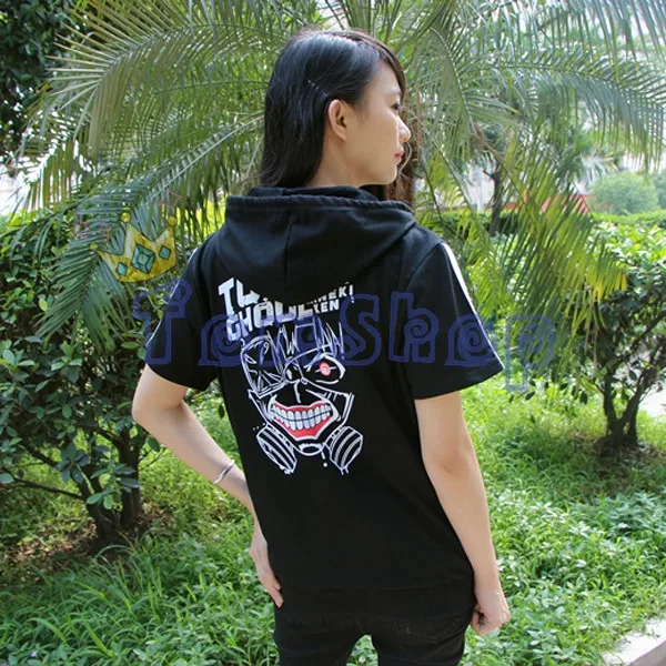 Tokyo Ghoul Short Sleeve Hoodie-6