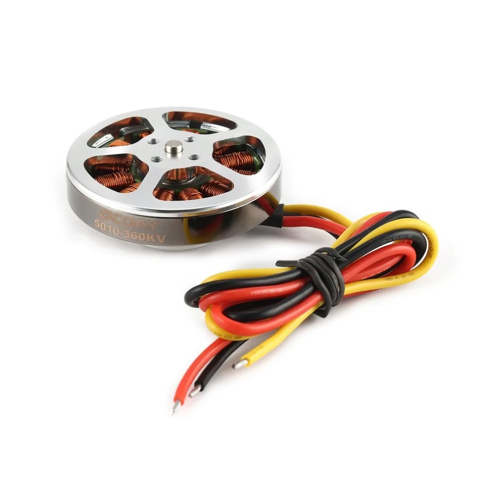 OCDAY 110g 5010 360KV с высоким крутящим моментом алюминиевые бесщеточные двигатели для ZD550 ZD850 RC Мультикоптер Квадрокоптер