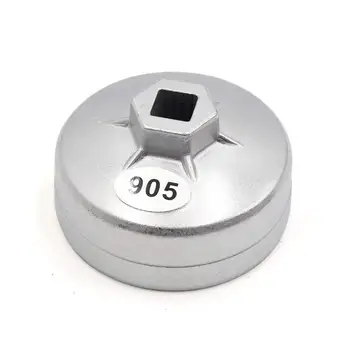 

uxcell 905 Aluminum Alloy Car 73mm Inner Dia 15 Flute Oil Filter Cap Wrench Socket Removal Tool