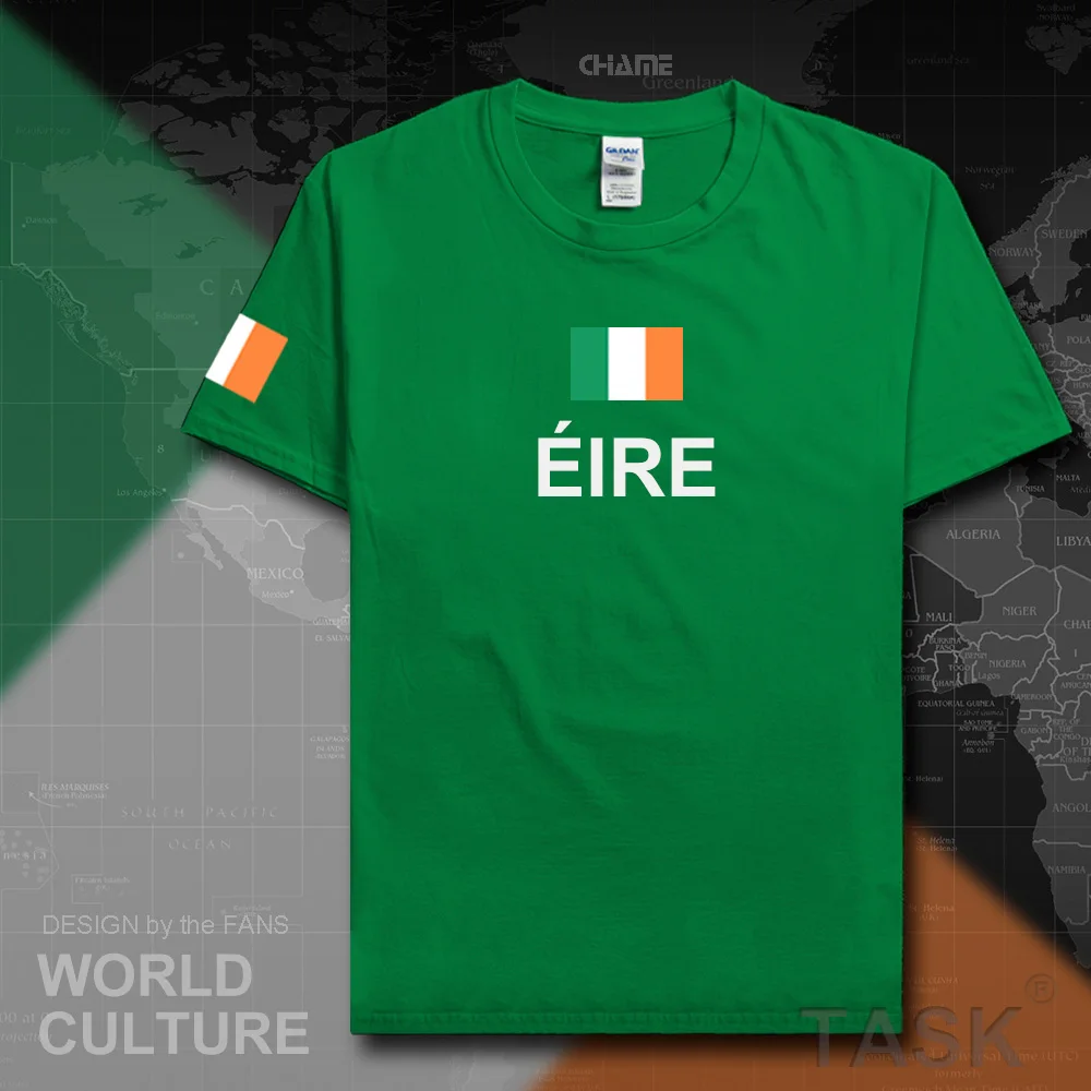 Eire Ireland мужские футболки мода 2017 трикотажные изделия национальная команда