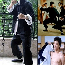 Vingate Mens Bruce Lee Classic Tang suits Kung Fu Martial Arts Uniforms Set of 3 Wing Chun Outfit Uniform Vingate Mens Bruce Lee Classic Tang suits Kung Fu Martial Arts Uniforms Set of 3 Wing Chun Outfit Uniform