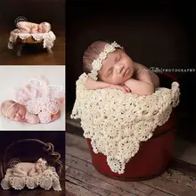 Чистый ручной вязаный ковер для малышей, 100 дней, полная луна, детский реквизит для фотосъемки, подстилка-подушка, украшение, одеяло, горячая распродажа