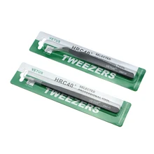 Vetus 2pcs/lot ESD-11 ESD-15 Anti-static Stainless Steel Tweezers Set For Electronic Cell Phone Repair Tools Kit цена Vetus 2pcs/lot ESD-11 ESD-15 Anti-static Stainless Steel Tweezers Set For Electronic Cell Phone Repair Tools Kit цены онлайн
