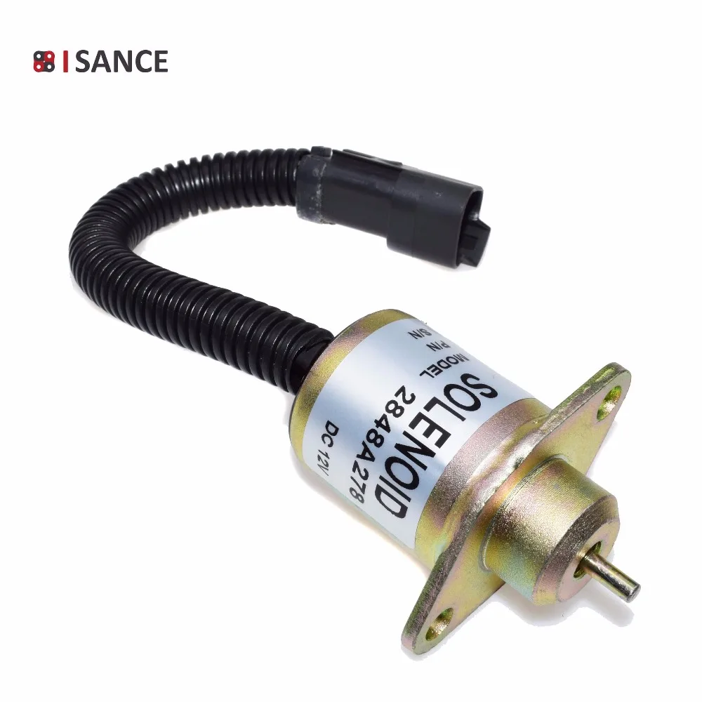 

ISANCE Engine Fuel Shut Off Stop Solenoid Valve 2848A278 DC 12V Diesel