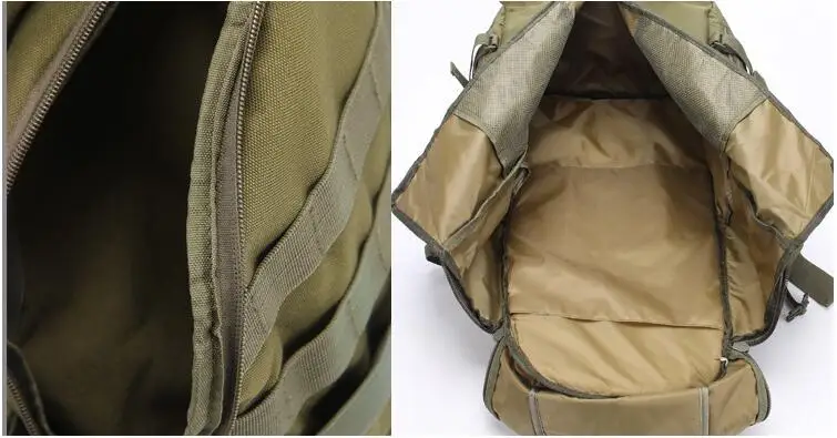 Высокое качество! 50L военный тактический рюкзак рюкзаки мужские камуфляжные уличные спортивные сумки походные сумки