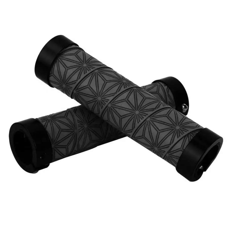 1 Pair Bicycle Grips Soft Anti-Shock Non-slip Sponge Bicycle Handle Grip Mountain Bike Handlebar Grip Bicycle Parts