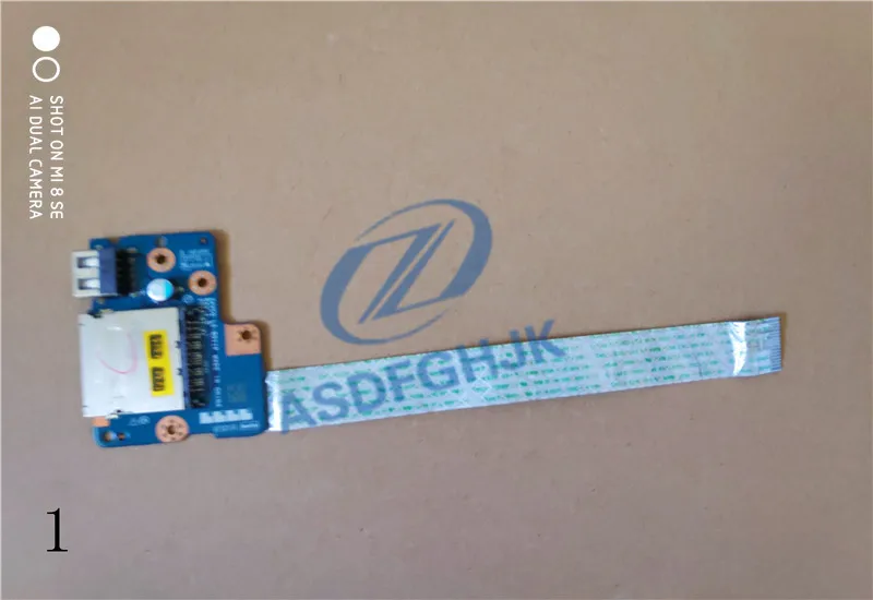 Оригинал для Dell Inspiron 15 5547 P39f Series Ls b011p USB кардридер с кабелем 00603H 100% ТЕСТ ОК|Платы