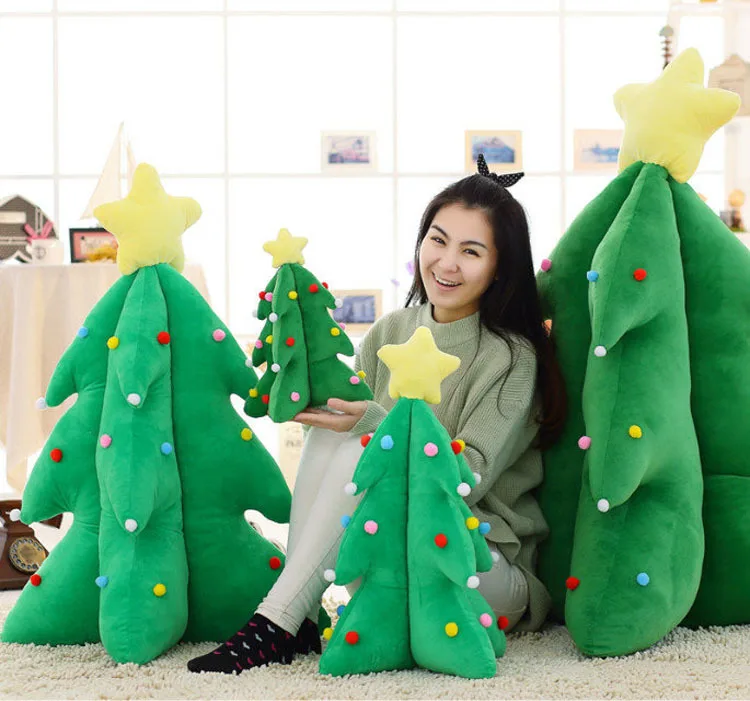 Рождественские украшения, Рождество деревья, большой световой музыки, Рождество плюшевые игрушки, творческие праздничные подарки Kawaii