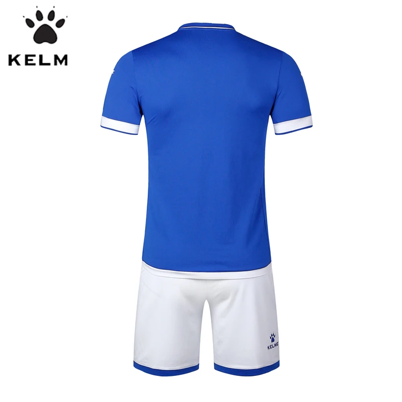 KELME, мужские футбольные наборы, на заказ, тренировочные, с коротким рукавом, майки, шорты для футбола, Survete, для мужчин, t, высокое качество, K15Z212