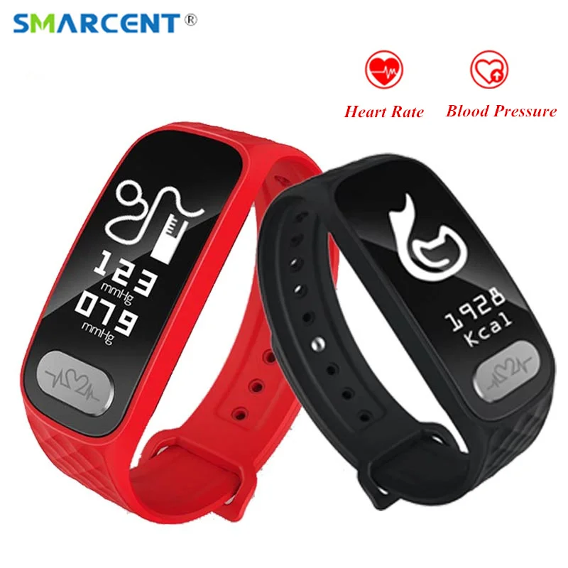 SMARCENT B20 ECG Heart Rate Blood pressure monitor Smart Band Bluetooth Fitness Bracelet Smart wristband Watch